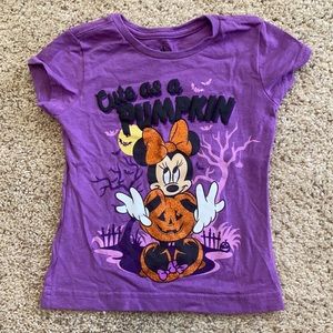 Disney Store girls Halloween Tee Size 2/3. (XXS)
